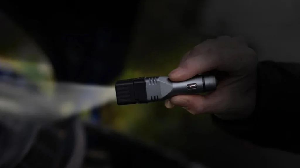 Flashlight in Car