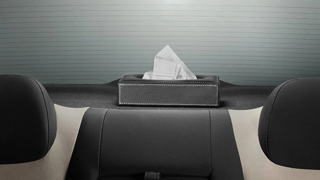 Tissue Box in Car